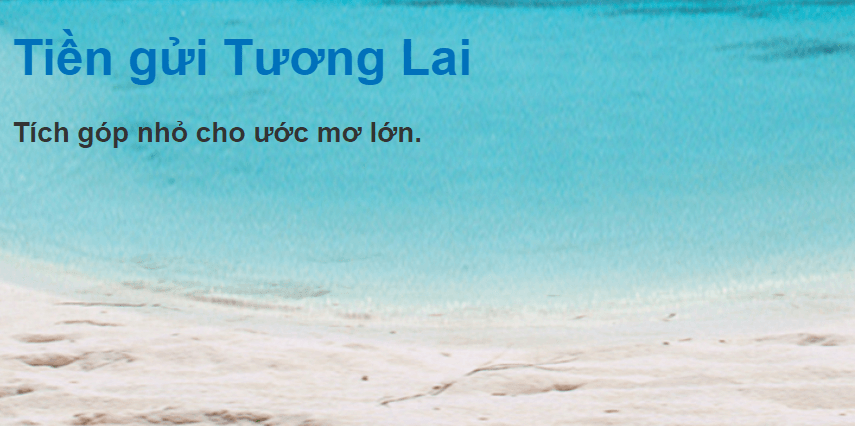Tiền gửi Tương Lai Ngân hàng Sacombank