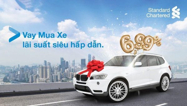 Vay mua xe ô tô Standard Chartered
