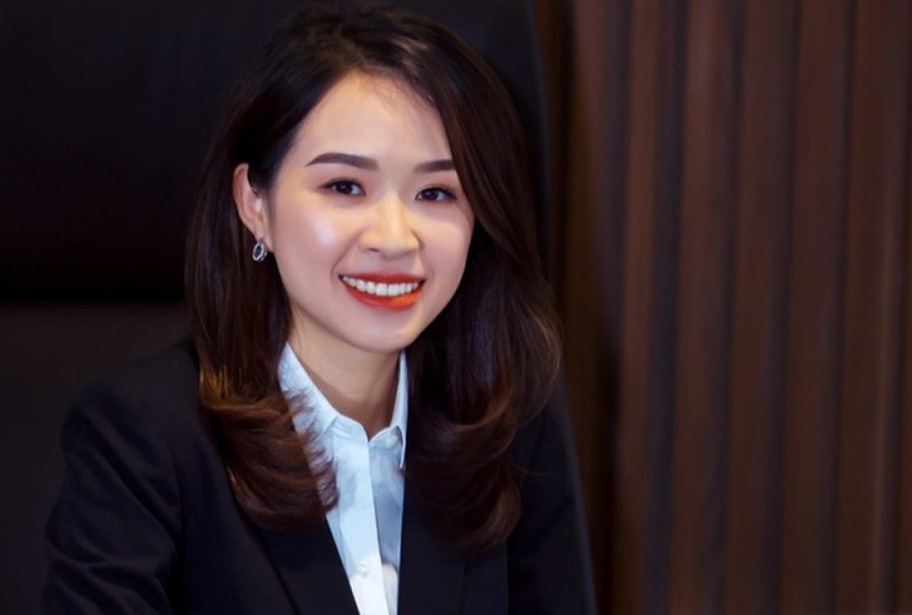 Bà Trần Thị Thu Hằng-Nữ Chủ tịch HĐQT sinh năm 1985 của Kienlongbank