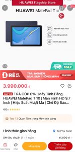 Hướng dẫn mua hàng trả góp không lãi suất bằng thẻ tín dụng trên Lazada