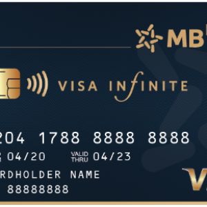Thẻ tín dụng Quốc tế MB Visa Infinite