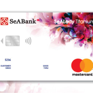 Thẻ tín dụng SEALADY CASHBACK ( VISA/MASTERCARD)