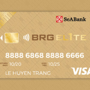 Thẻ tín dụng SeaBank BRG ELITE
