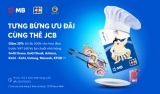 GIẢM NGAY 20% TẠI HỆ THỐNG NHÀ HÀNG GOLDEN GATE khi sử dụng thẻ MB JCB