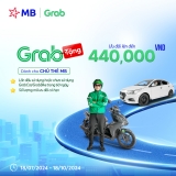 Giảm đến 70,000 VND dành cho chủ thẻ MB khi sử dụng dịch vụ trên ứng dụng Grab